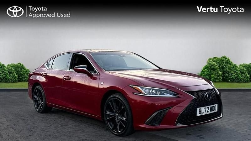 Used Lexus ES300H Sport Line 218 HP (160 kW) 2023 Red Sedan