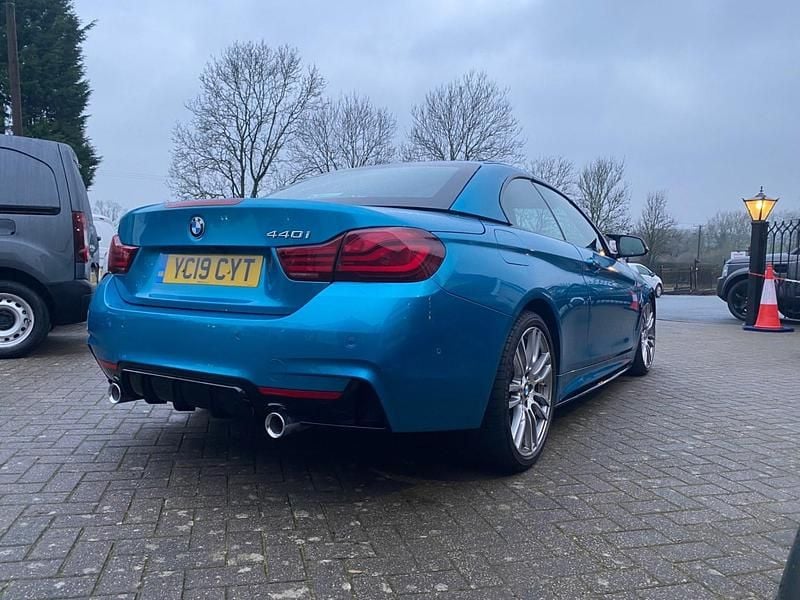 Used BMW 440 M Sport 2019 Blue Cabriolet