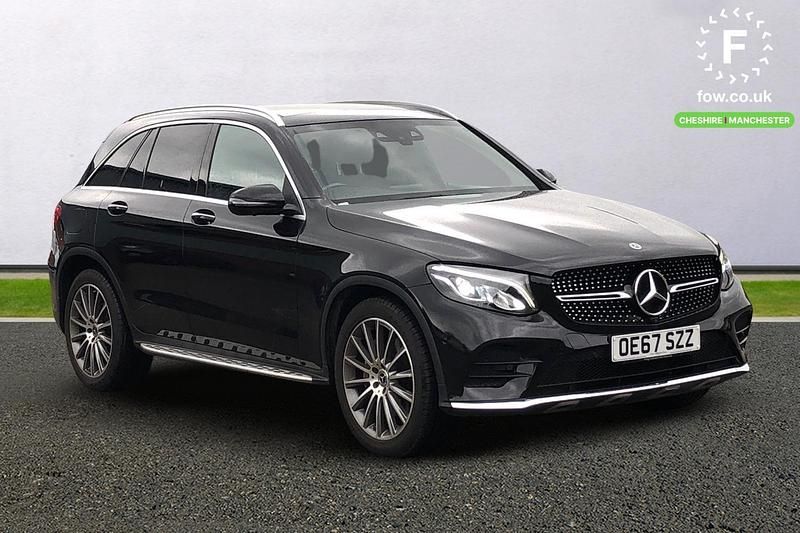 Black Used 2018 Mercedes GLC250 Active Estate | £23,499 (Fair price) - Image 1/3