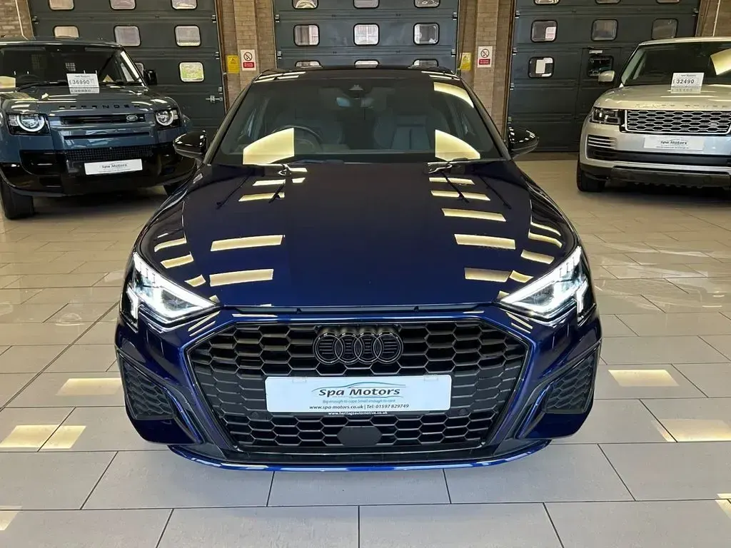 Used Audi A3 Sportback Black Edition 2024 Blue Hatchback