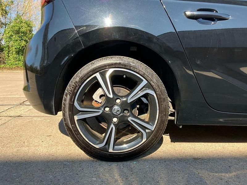 Used Vauxhall Corsa Edition 99 HP (72 kW) 2021 Black Hatchback