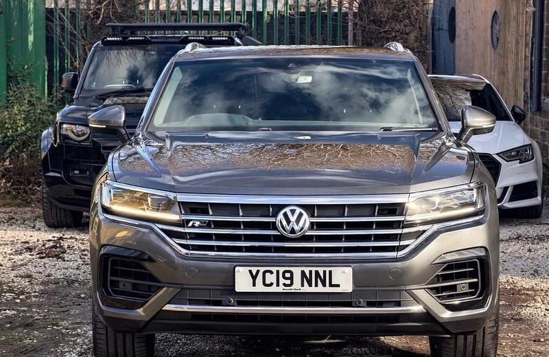 Used VW Touareg R-line 2019 Grey SUV