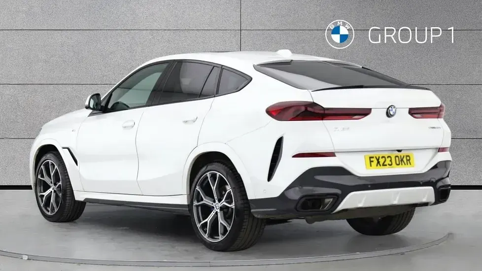 Used BMW X6 M Sport 376 HP (276 kW) 2023 White SUV