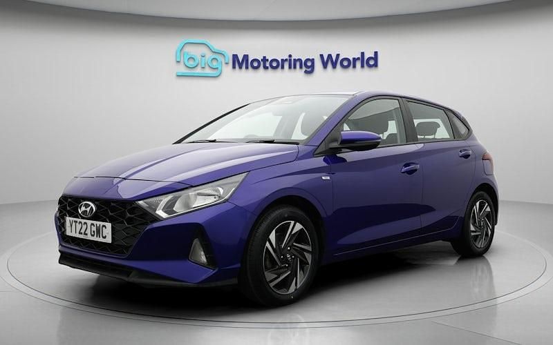 Used Hyundai i20 SE 101 HP (74 kW) 2022 Blue Hatchback