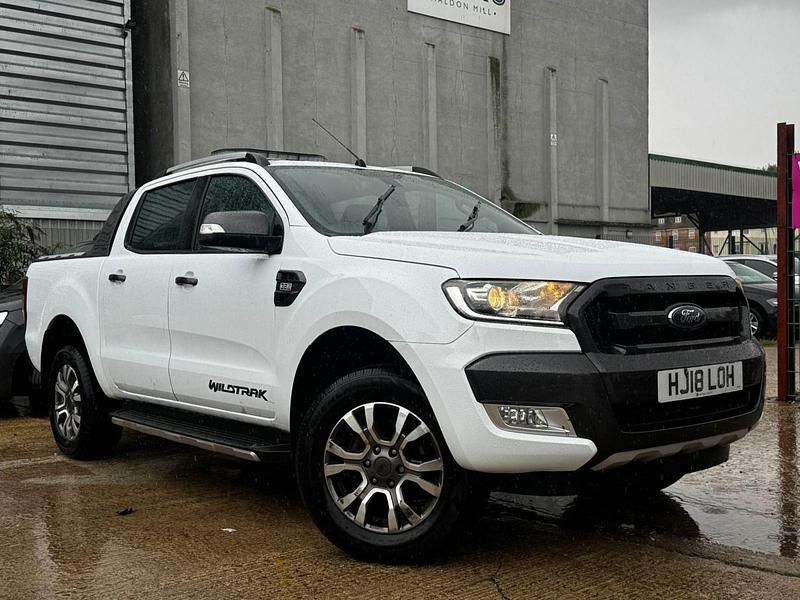 White Used 2018 Ford Ranger Wildtrack Pickup | £14,500 (Fair price) - Image 1/4