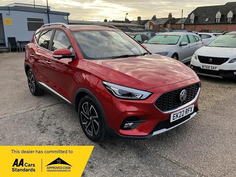 Red Used 2022 MG ZS Exclusive Sedan | £9,695 - Image 1/4