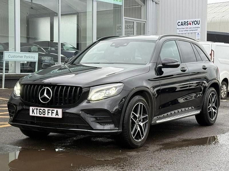 Used Mercedes GLC250 AMG line 204 HP (150 kW) 2019 Black SUV