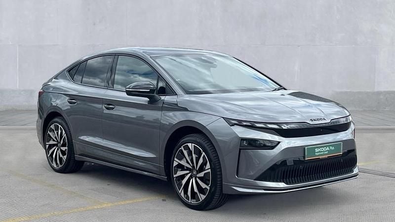 Graphite grey Used 2025 Skoda Enyaq iV SportLine SUV | £41,468 - Image 1/1
