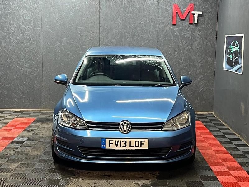 Used VW Golf VII S 2013 Blue Hatchback