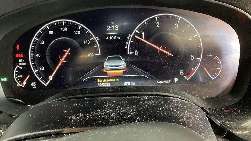 Used BMW 520 M Sport 2019 Blue Sedan