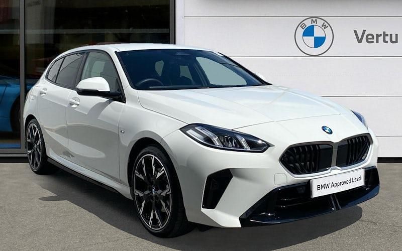White Used 2024 BMW 120 M Sport Hatchback | £26,814 - Image 1/4