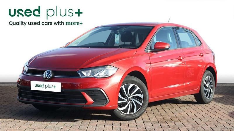 Used VW Polo Life 95 HP (69 kW) 2022 Red Hatchback