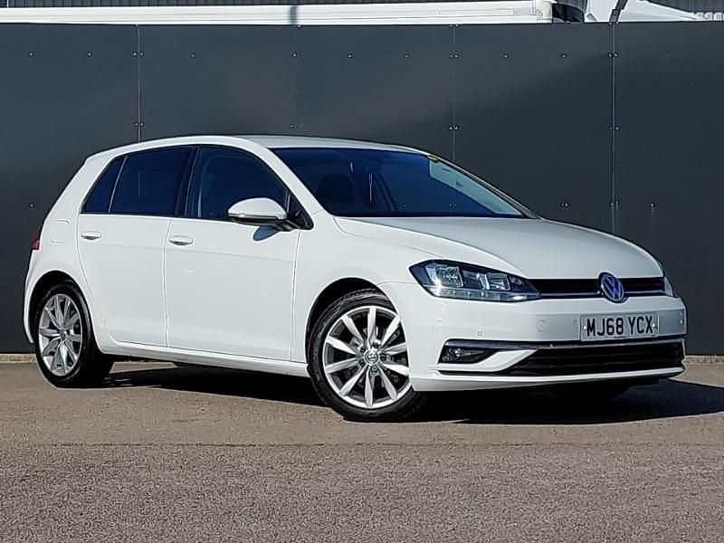 White Used 2018 VW Golf VII GT Hatchback | £11,998 (Good price) - Image 1/4
