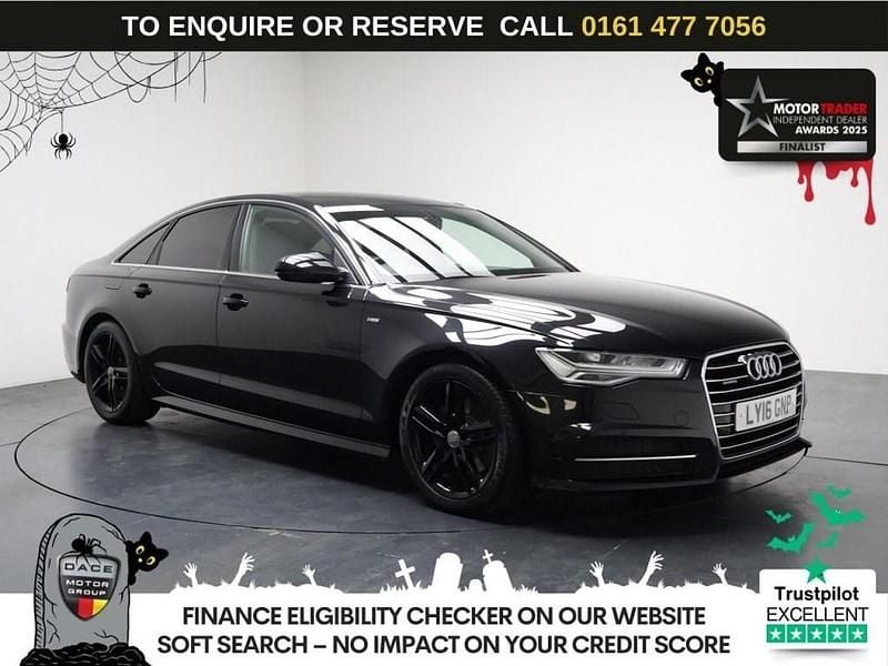 Black Used 2016 Audi A6 S-Line Sedan | £13,890 (Fair price) - Image 1/3