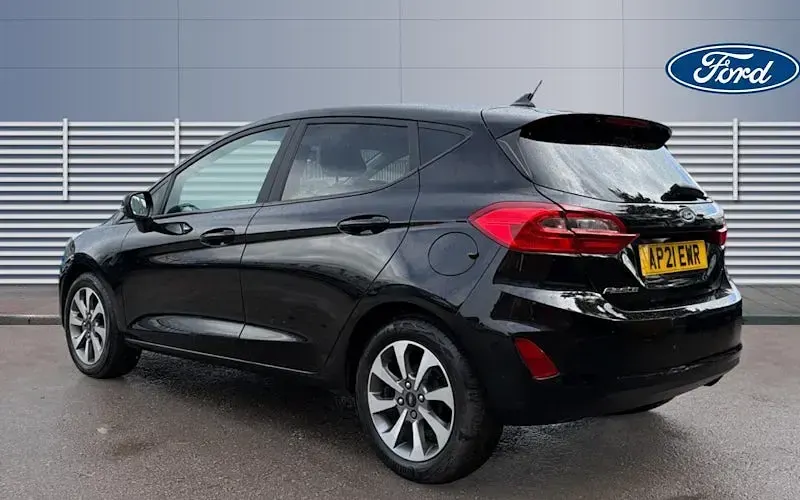 Used Ford Fiesta Trend 95 HP (69 kW) 2021 Black Hatchback