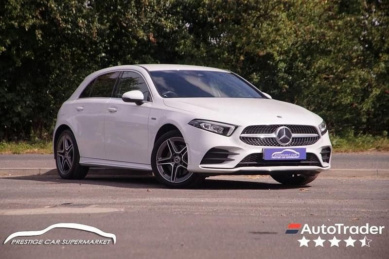 White Used 2021 Mercedes A250 AMG line Hatchback | £14,799 (Good price) - Image 1/4