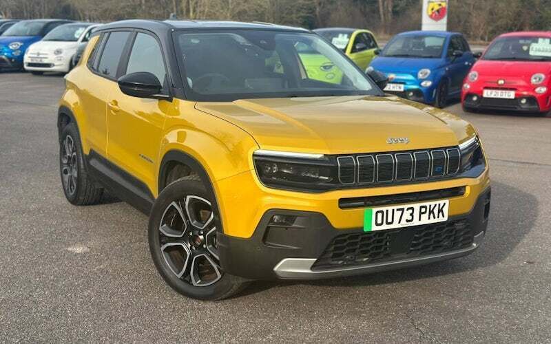 Used 2023 Jeep Avenger EV SUV | £20,990 (Good price) - Image 1/4