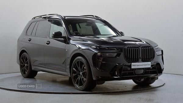 Black Used 2025 BMW X7 M Sport SUV | £79,995 (Fair price) - Image 1/4