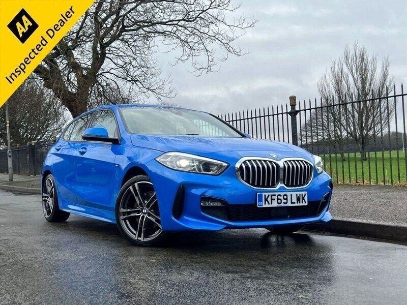 Blue Used 2020 BMW 118 M Sport Hatchback | £16,295 (Fair price) - Image 1/4