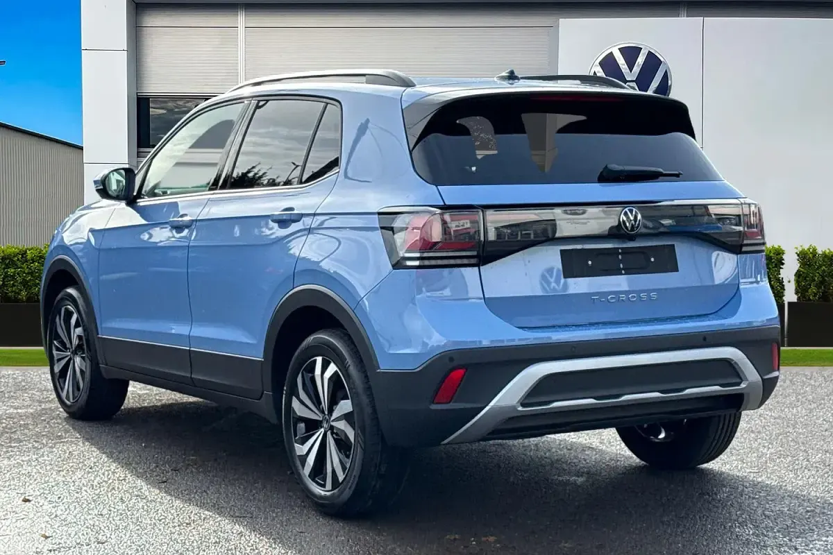 New VW T-Cross Match 115 HP (84 kW) 2025 Blue SUV