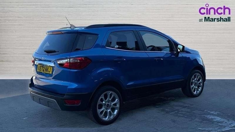 Used Ford Ecosport Titanium 123 HP (90 kW) 2022 Blue SUV