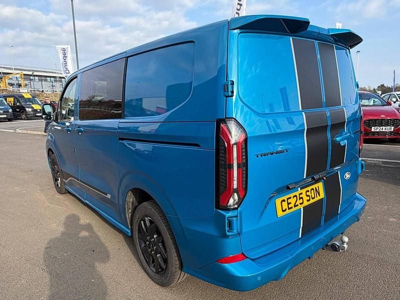 Used Ford Transit Custom Sport 170 HP (125 kW) 2025 Digital aqua blue Cabriolet