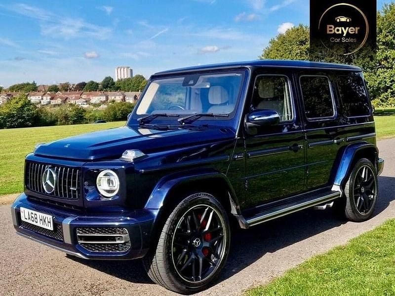 Used Mercedes G63 AMG 585 HP (430 kW) 2019 Blue SUV