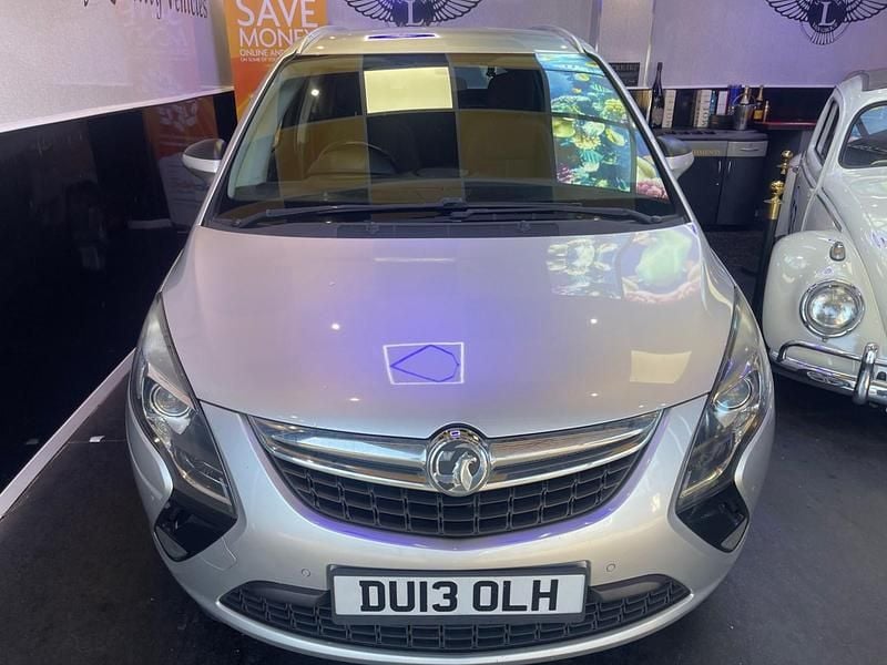 Used Vauxhall Zafira SRi 170 HP (125 kW) 2013 Silver MPV