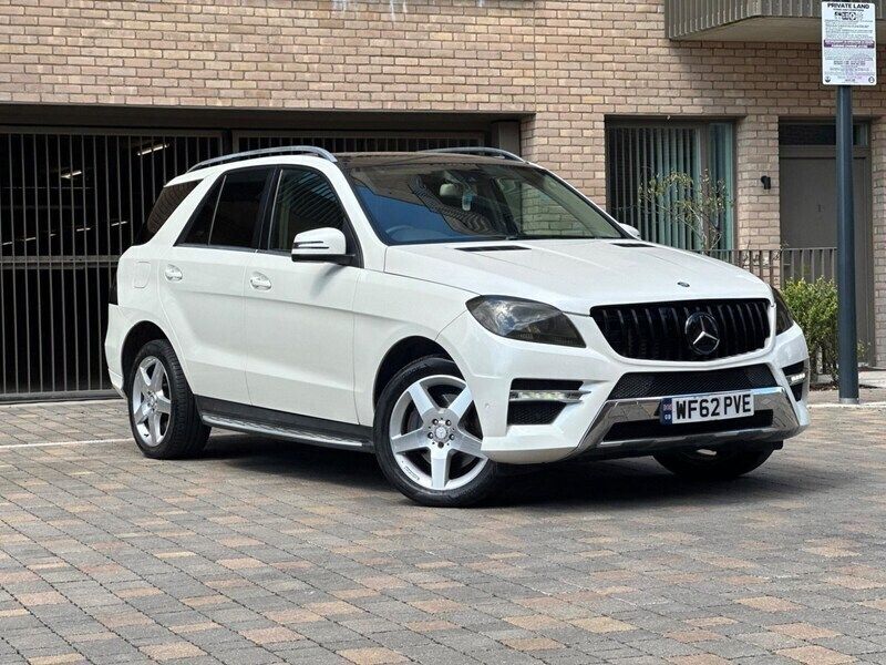 White Used 2012 Mercedes ML350 SUV | £10,495 (Fair price) - Image 1/4