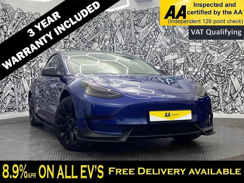 Blue Used 2019 Tesla Model 3 Standard Range Plus Sedan | £15,000 (Fair price) - Image 1/2