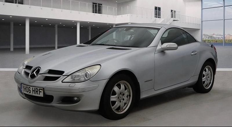 Used Mercedes SLK200 2006 Silver Cabriolet