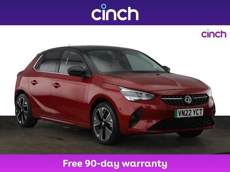 Red Used 2022 Vauxhall Corsa-e Elite Hatchback | £11,899 (Fair price) - Image 1/3