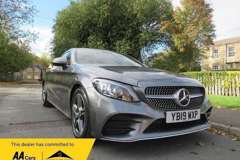 Used Mercedes C200 AMG Line Premium 2019 Grey Coupe