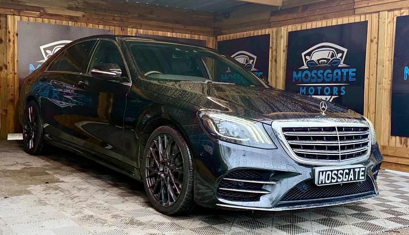 Begagnad Mercedes S350 Executive 2018 Svart Sedan