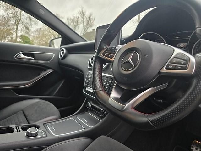 Used Mercedes A220 AMG line 177 HP (130 kW) 2016 Black Hatchback