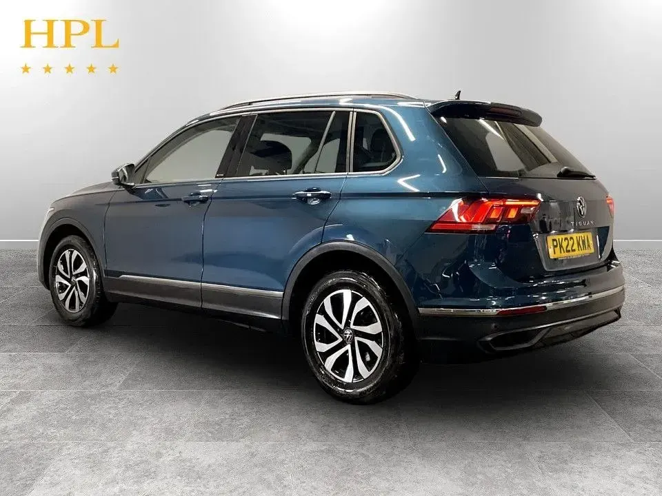 Used VW Tiguan Active 130 HP (95 kW) 2022 Blue SUV
