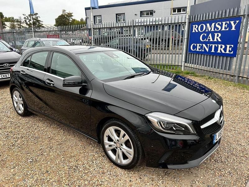 Used Mercedes A180 Premium Plus 122 HP (89 kW) 2015 Black Hatchback