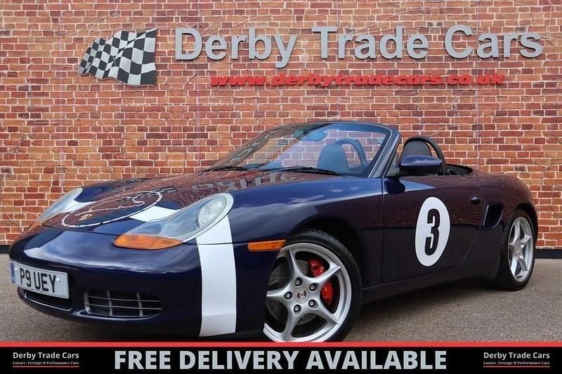 Blue Used 2002 Porsche 986 Boxster Cabriolet | £9,990 - Image 1/4