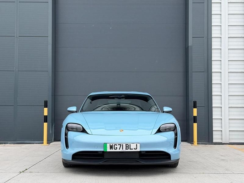 Used Porsche Taycan 389 kW (530 HP) 2021 Blue Sedan