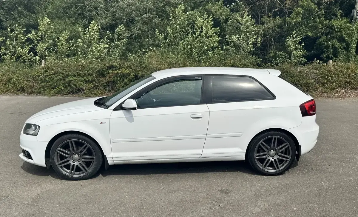 Used Audi A3 S-Line 2012 White Hatchback