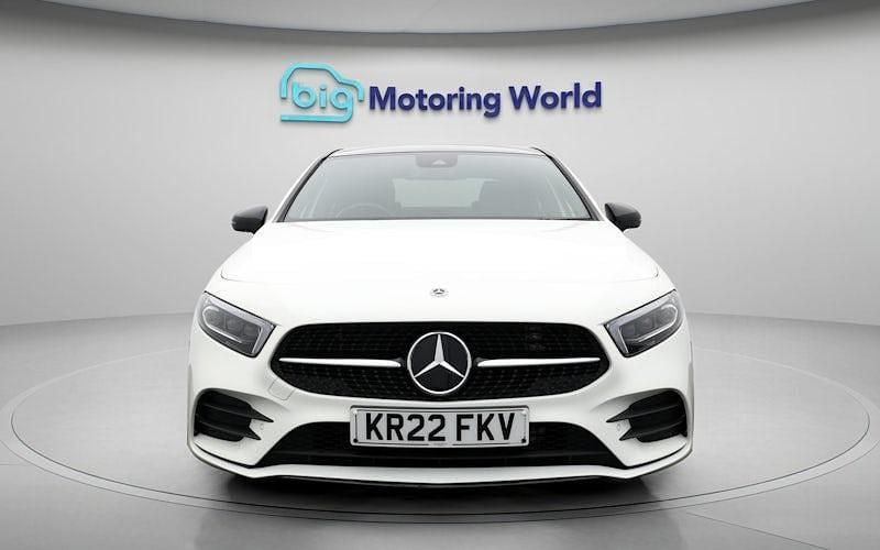 Used Mercedes A200 AMG line 150 HP (110 kW) 2022 White Sedan