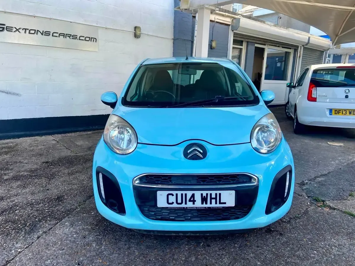 Used Citroën C1 2014 Blue Hatchback