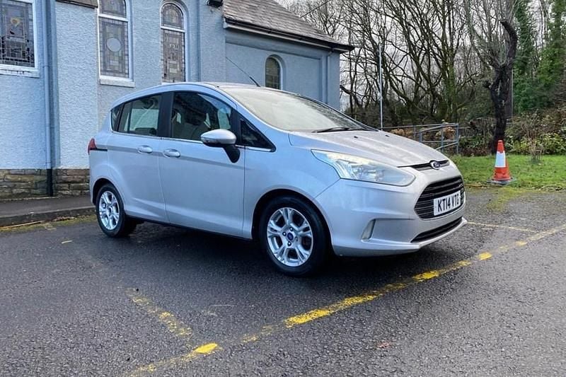 Used Ford B-MAX Zetec 100 HP (73 kW) 2014 Silver MPV