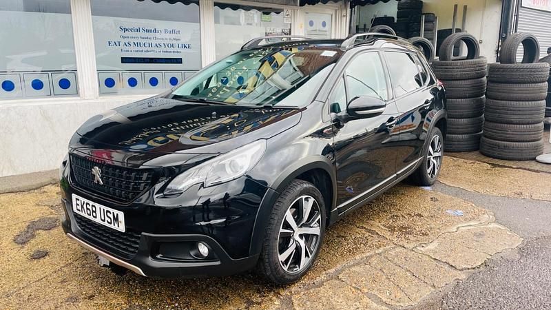 Used Peugeot 2008 GT-line 2018 Black SUV