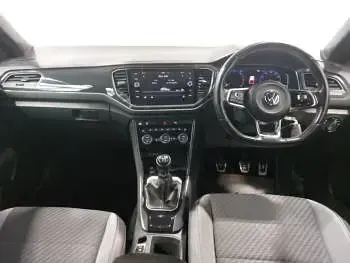 Used VW T-Roc R-line 115 HP (84 kW) 2019 Black SUV