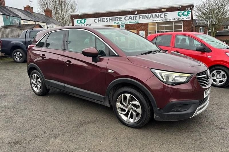 Used Vauxhall Crossland X S 99 HP (72 kW) 2018 Red SUV
