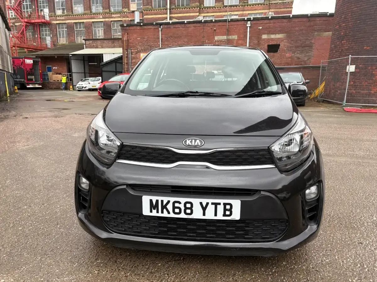 Used Kia Picanto 66 HP (48 kW) 2018 Black Hatchback