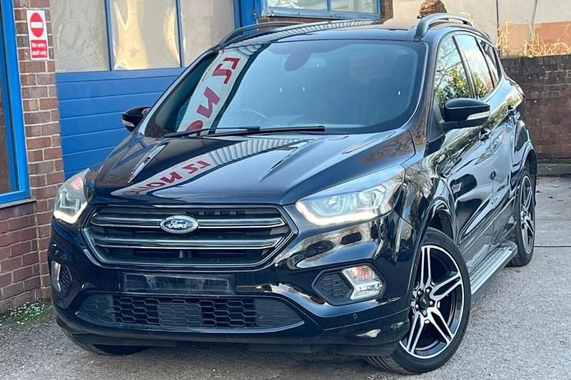 Used Ford Kuga ST-Line 150 HP (110 kW) 2017 Black SUV