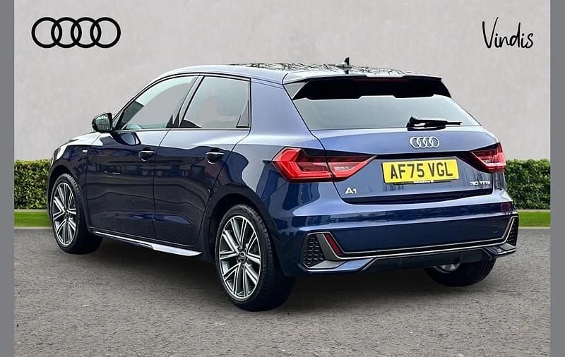 Used Audi A1 S-Line 114 HP (83 kW) 2025 Blue Hatchback