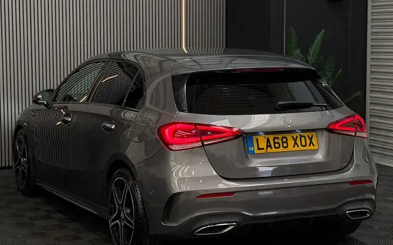 Used Mercedes A200 AMG line 163 HP (119 kW) 2023 Grey Hatchback